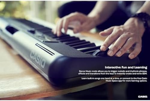 Casio Casiotone CT S300   Portable Keyboard   Touch Sensitive   400 Tones  77 Rhythms & Pitch Bend   Ideal for Music Creation Anytime  Anywhere