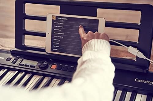Casio Casiotone CT S300   Portable Keyboard   Touch Sensitive   400 Tones  77 Rhythms & Pitch Bend   Ideal for Music Creation Anytime  Anywhere