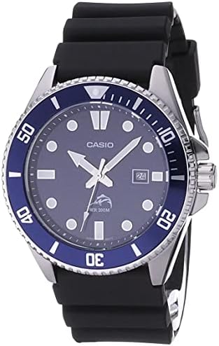 Casio MDV106 Series   Unisex Analog Watch   200M WR   Stainless Steel Case   Resin Band   2 Hand Analog  HR  Min  SEC    Date Display   Screw Down Crown/Screw Down Caseback   3 Year Battery