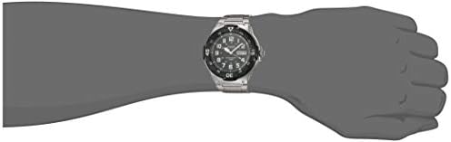 Casio MRW200H Series   Unisex Analog Watch   100M WR   Stainless Steel Case   Resin Band   2 Hand Analog  HR  Min  SEC    Date Display   Screw Down Crown/Screw Down Caseback   3 Year Battery