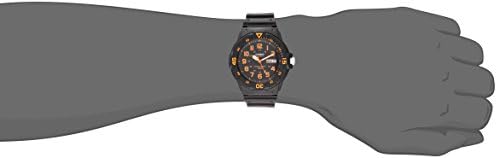 Casio MRW200H Series   Unisex Analog Watch   100M WR   Stainless Steel Case   Resin Band   2 Hand Analog  HR  Min  SEC    Date Display   Screw Down Crown/Screw Down Caseback   3 Year Battery