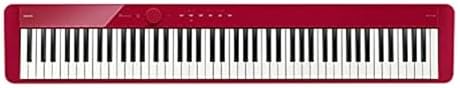 Casio Privia PX S1100   88 Key Touch Responsive Weighted Digital Piano   Ultra Portable   Superior Sound   German Grand Tone  Bluetooth  Casio Music Space App   Gloss White Finish