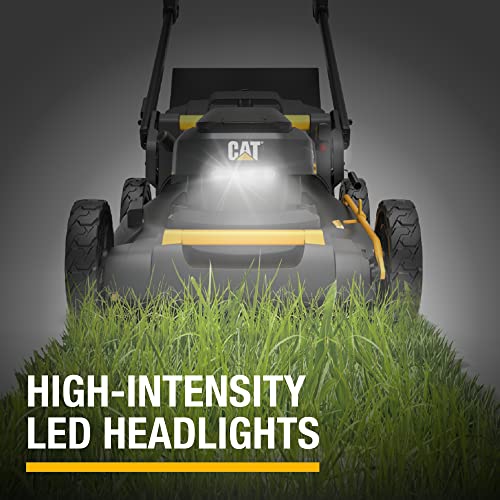 Cat DG670 60V 21" modos de corte inalámbrico 3 en 1, cortacésped sin escobillas con TorqLogic, batería y cargador incluidos