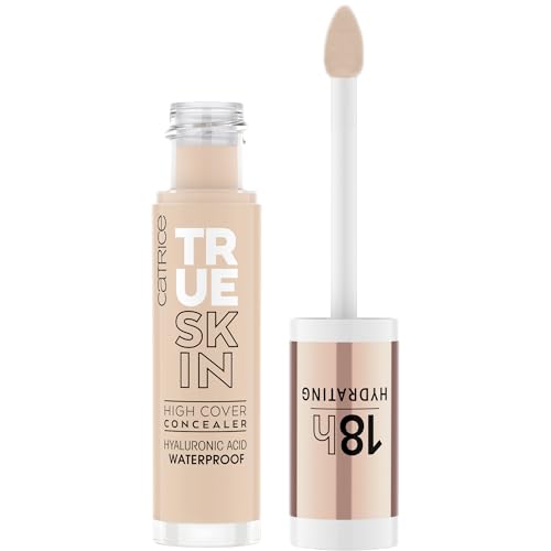 Catrice   True Skin High Cover Concealer  010   Cool Cashmere    Waterproof & Lightweight for Soft Matte Look   With Hyaluronic Acid & Lasts Up to 18 Hours   Vegan  Cruelty Free