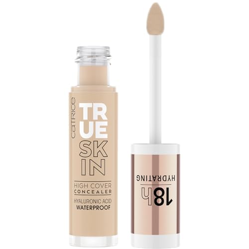 Catrice   True Skin High Cover Concealer  010   Cool Cashmere    Waterproof & Lightweight for Soft Matte Look   With Hyaluronic Acid & Lasts Up to 18 Hours   Vegan  Cruelty Free