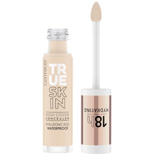 Catrice   True Skin High Cover Concealer  010   Cool Cashmere    Waterproof & Lightweight for Soft Matte Look   With Hyaluronic Acid & Lasts Up to 18 Hours   Vegan  Cruelty Free