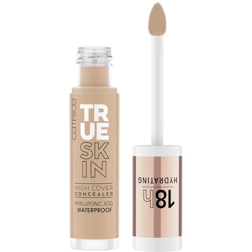 Catrice   True Skin High Cover Concealer  010   Cool Cashmere    Waterproof & Lightweight for Soft Matte Look   With Hyaluronic Acid & Lasts Up to 18 Hours   Vegan  Cruelty Free