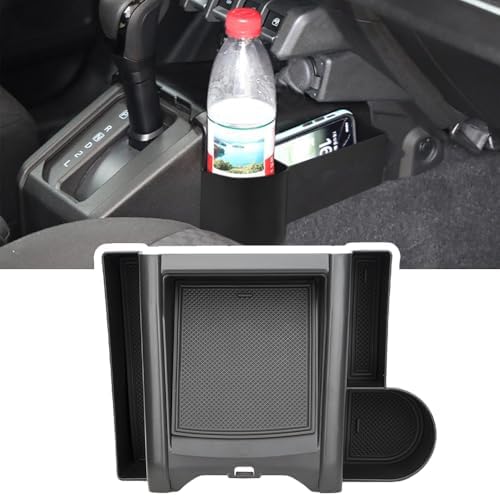 Center Console Gear Shift Organizer Tray Shifter Side Storage Box Armrest Water Cup Holder for Suzuki Jimny 2019 2025 Interior Accessories