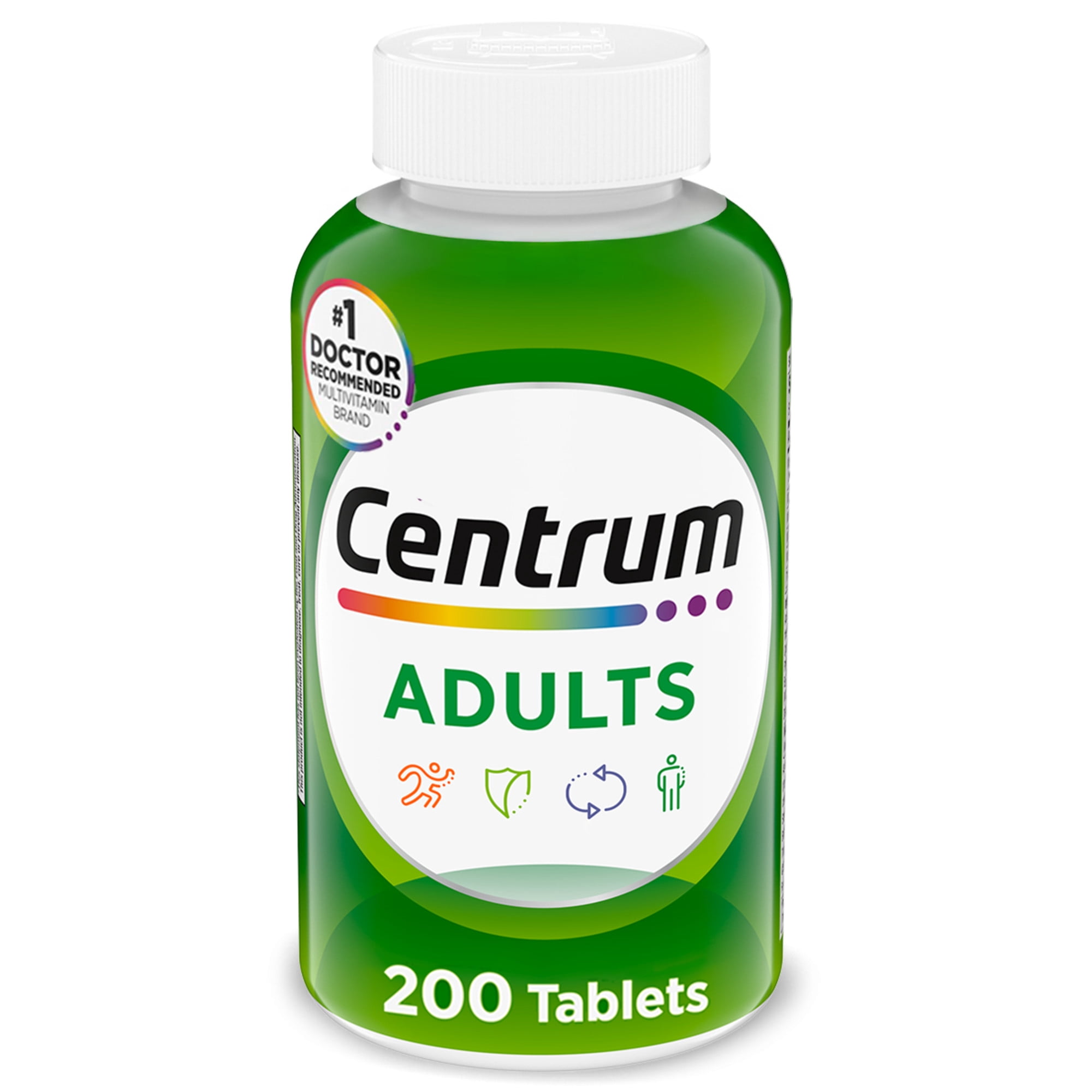 Centrum Adults Multivitamin With Vitamin B & D3  Tablets  200 Count
