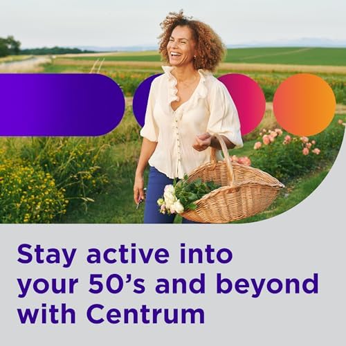 Centrum Minis Silver Womens Multivitamin for Women 50 Plus  Multimineral Supplement with Vitamin D3  B Vitamins  Non GMO Ingredients  Supports Memory and Cognition in Older Adults   280 Ct