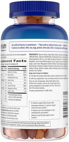 Centrum MultiGummies Gummy Multivitamin for Men  Multivitamin/Multimineral Supplement with Selenium  Antioxidants and Vitamin D3  Assorted Fruit Flavor   170 Count