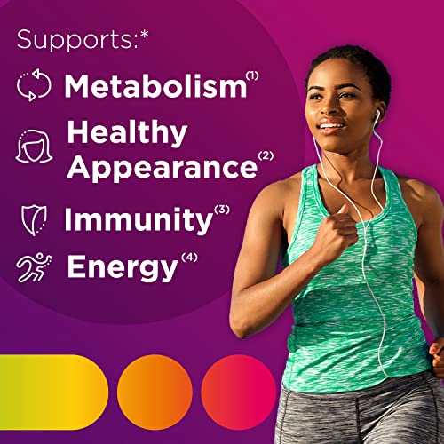 Centrum Multivitamin Tablet for Women  Multivitamin/Multimineral Supplement with Iron  Vitamin D3  B Vitamins and Antioxidant Vitamins C and E  Gluten Free  Non GMO Ingredients   200 Count