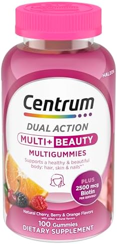 Centrum Multivitamin Gummy  100 Count  Pack of 1 