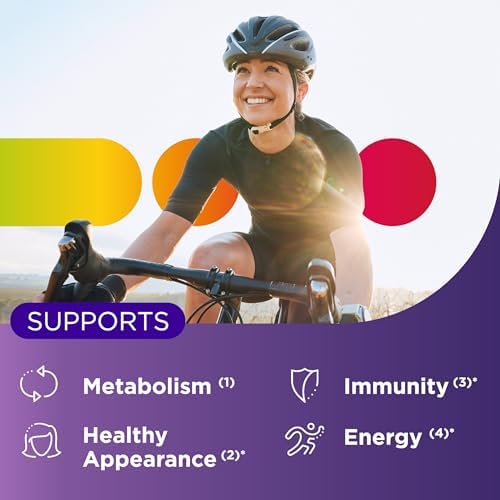 Centrum Tableta multivitamínica para mujer, suplemento multivitamínico/multimineral con hierro, vitamina D3, vitaminas B y antioxidantes vitaminas C y E, sin gluten, ingredientes sin OMG, 200 unidades