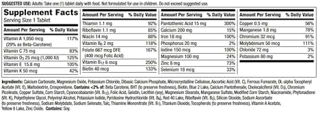 Centrum Tableta multivitamínica para mujer, suplemento multivitamínico/multimineral con hierro, vitamina D3, vitaminas B y antioxidantes vitaminas C y E, sin gluten, ingredientes sin OMG, 200 unidades