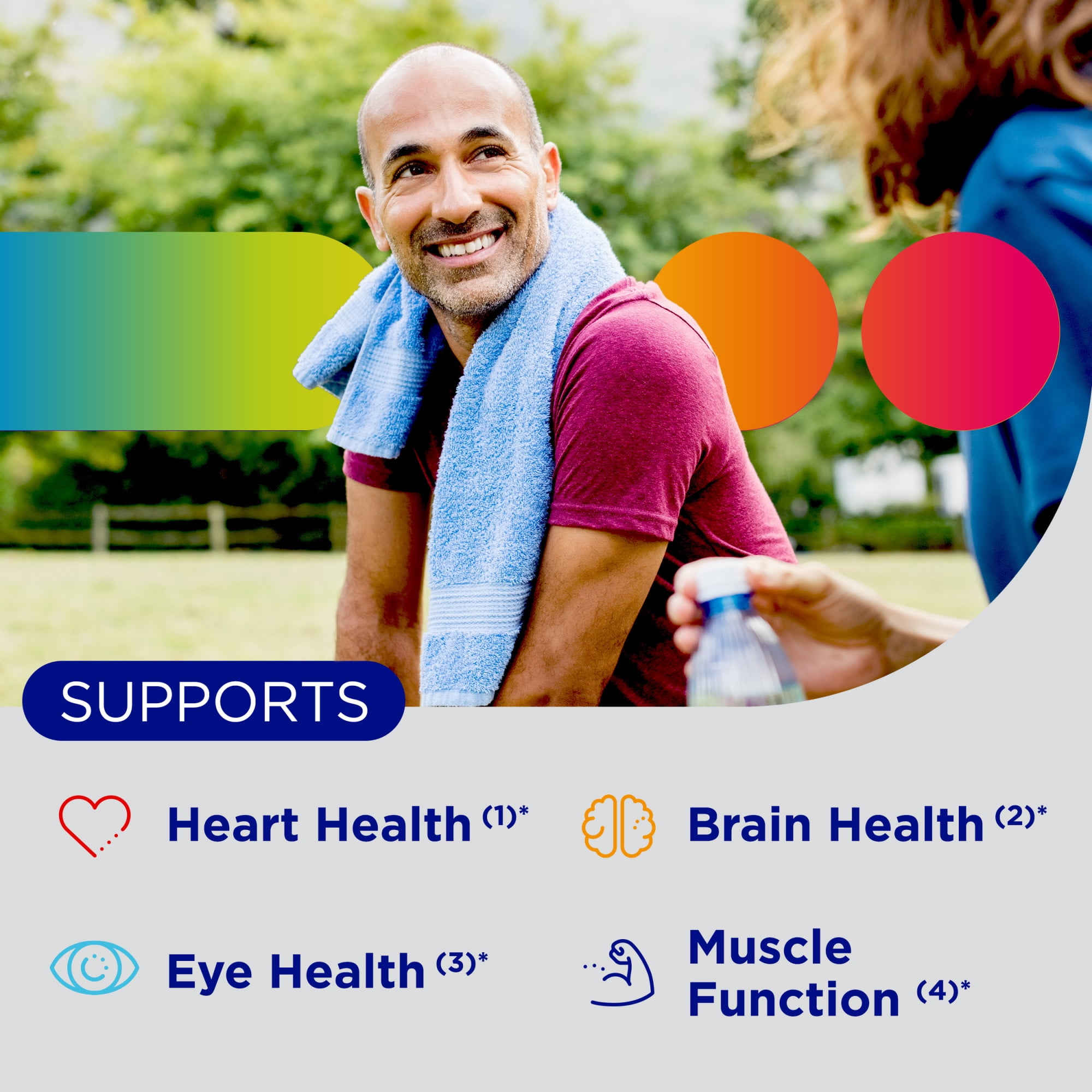 Centrum Silver Mens 50 Plus Multivitamin With Vitamin B & D3, 200 Count