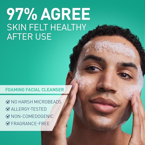 CeraVe Foaming Facial Cleanser  Daily Face Wash for Oily Skin  Hyaluronic Acid   Ceramides   Niacinamide  Fragrance Free & Paraben Free  Non Drying Oil Control Face Wash  19 Fluid Ounce
