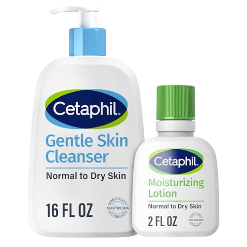Cetaphil Face Wash  Hydrating Gentle Skin Cleanser for Dry to Normal Sensitive Skin  20 oz  Fragrance Free  Soap Free and Non Foaming
