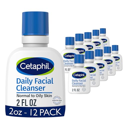 Cetaphil Face Wash  Daily Facial Cleanser for Sensitive  Combination to Oily Skin  20 oz  Gentle Foaming  Soap Free  Hypoallergenic