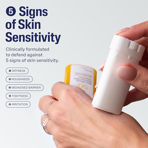 Cetaphil Sheer Mineral Sunscreen Stick for Face & Body  0 5oz  100  UVA/UVB Mineral Sunscreen  Zinc Oxide & Titanium Dioxide  Broad Spectrum SPF 50  For Sensitive Skin