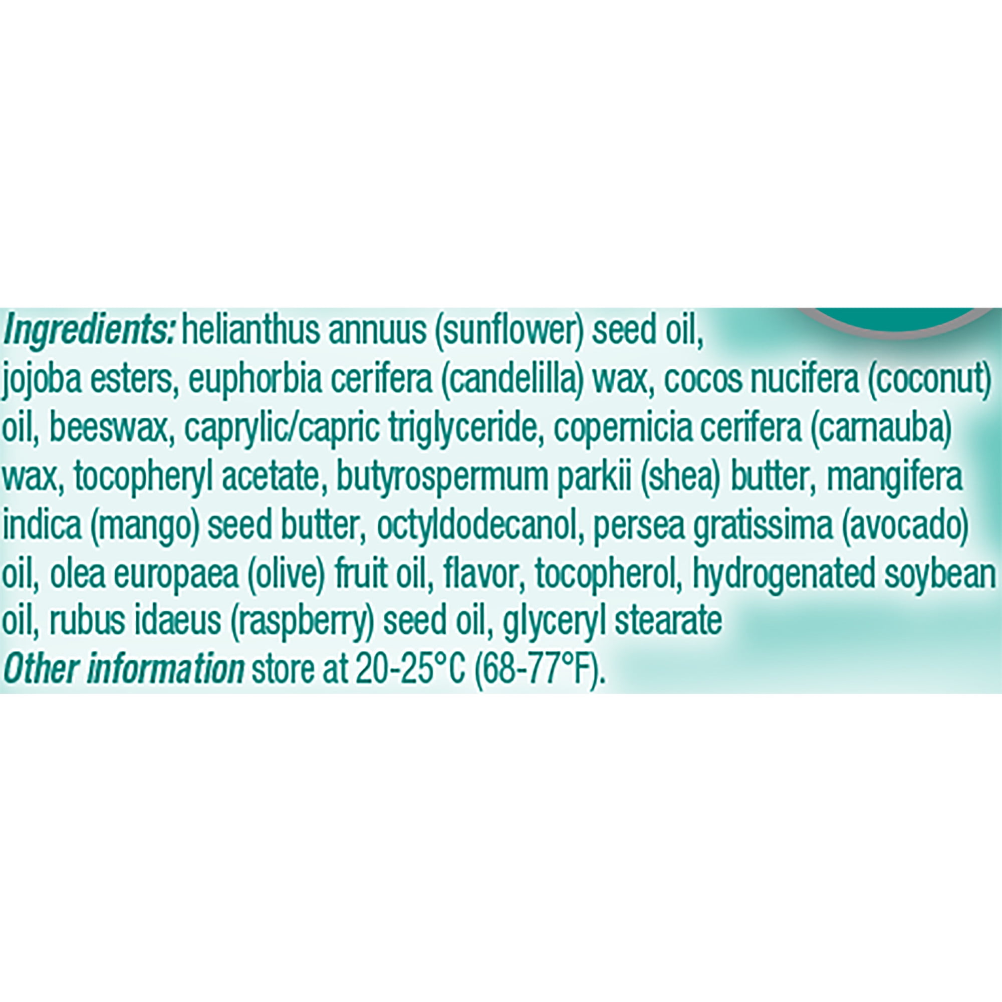 ChapStick 100 Percent Natural Lip Butter  Green Tea Mint Flavored  0 15 Oz