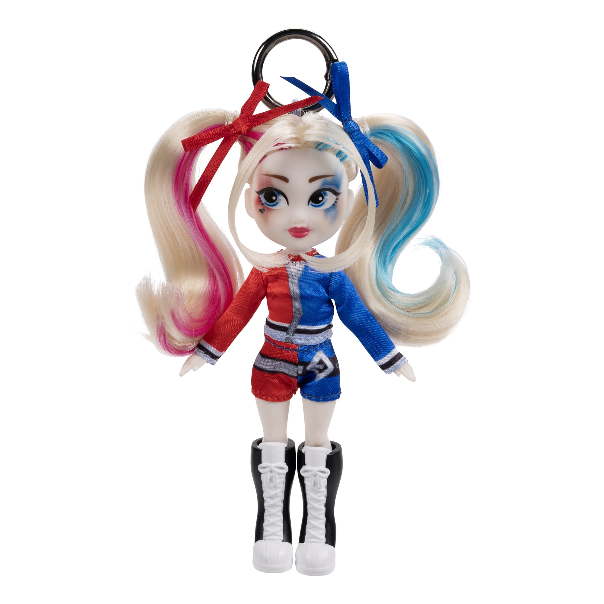 Charming DC Harley Quinn Doll Charm with Accessories