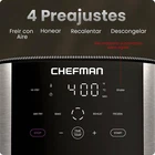 Chefman TurboFry 6 Quart Digital Air Fryer with Touch Controls  4 Cooking