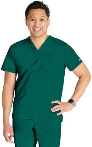 Cherokee Men Scrubs Top Workwear Revolution V Neck WW751