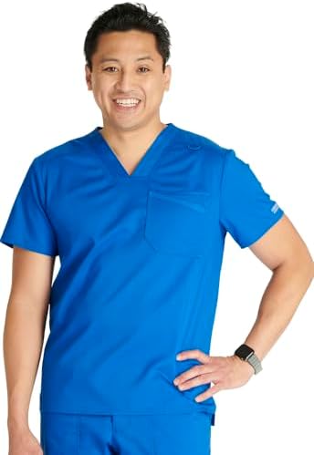 Cherokee Men Scrubs Top Workwear Revolution V Neck WW751