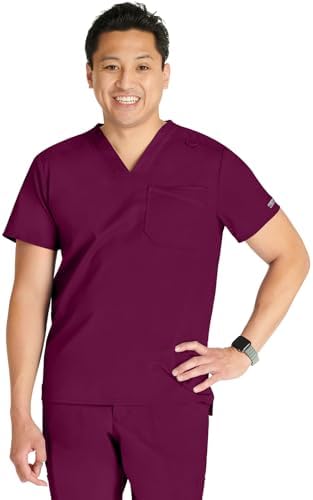 Cherokee Men Scrubs Top Workwear Revolution V Neck WW751