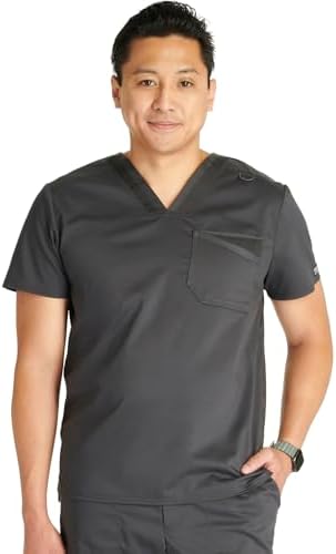 Cherokee Men Scrubs Top Workwear Revolution V Neck WW751