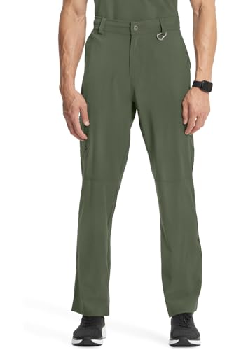 Cherokee Mens Scrub Pants Modern Fit 6 Pockets Tapered Leg with Drawstring CK200A