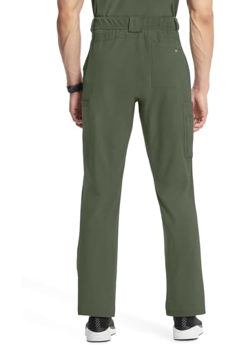 Cherokee Mens Scrub Pants Modern Fit 6 Pockets Tapered Leg with Drawstring CK200A