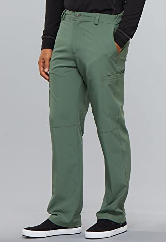 Cherokee Mens Scrub Pants Modern Fit 6 Pockets Tapered Leg with Drawstring CK200A