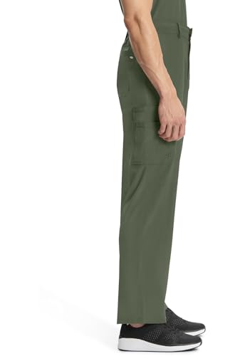 Cherokee Mens Scrub Pants Modern Fit 6 Pockets Tapered Leg with Drawstring CK200A