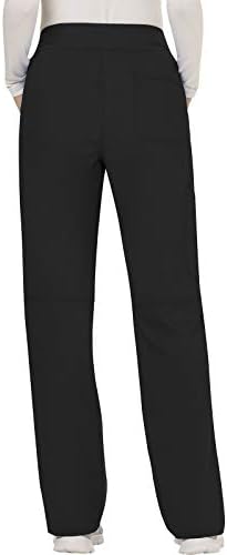 TALLA S - Cherokee Scrub Set For Women  Modern Classic Fit Mock Wrap Top WW610 With Mid Rise  Straight Leg Pant WW110