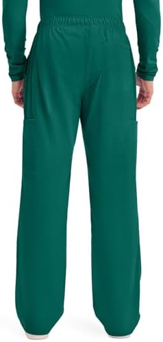 Cherokee Scrubs for Men Tapered Leg Cargo Scrub Pants with Zip Fly  5 Pockets Elastic Waist 2 Way Stretch & Easy Care   WW190