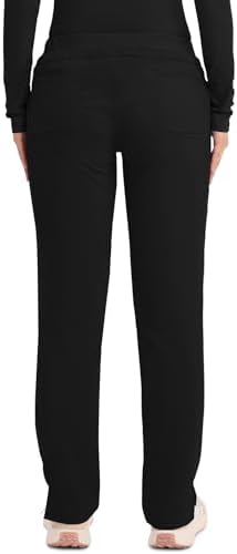 Cherokee Scrubs for Women Mid Rise Tapered Leg Drawstring Pant with 5 Pockets  Cargo Bottom with 2 Way Stretch Fabric  WW105