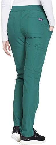 Cherokee Women Scrub Pant with Straight Leg Pull on Pant Medical Bottom with 4 Pocket & 2 Way Stretch Fabric   WW110