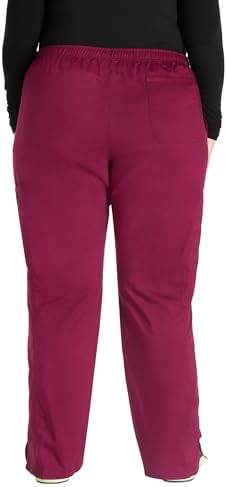 Cherokee Women Scrubs Pant Workwear Revolution Mid Rise Moderate Flare Drawstring WW120