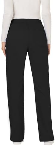 Cherokee Women Scrubs Pant Workwear Revolution Mid Rise Moderate Flare Drawstring WW120