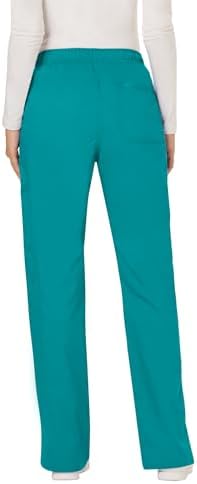 Cherokee Women Scrubs Pant Workwear Revolution Mid Rise Moderate Flare Drawstring WW120