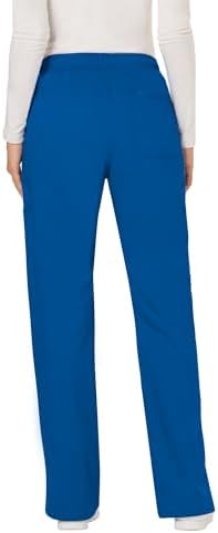 Cherokee Women Scrubs Pant Workwear Revolution Mid Rise Moderate Flare Drawstring WW120