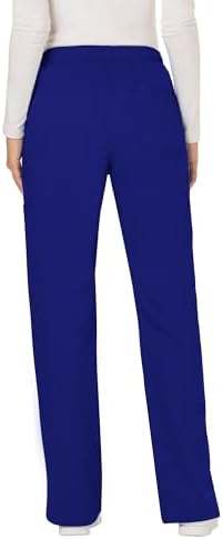 Cherokee Women Scrubs Pant Workwear Revolution Mid Rise Moderate Flare Drawstring WW120