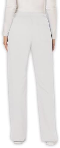 Cherokee Women Scrubs Pant Workwear Revolution Mid Rise Moderate Flare Drawstring WW120