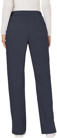 Cherokee Women Scrubs Pant Workwear Revolution Mid Rise Moderate Flare Drawstring WW120