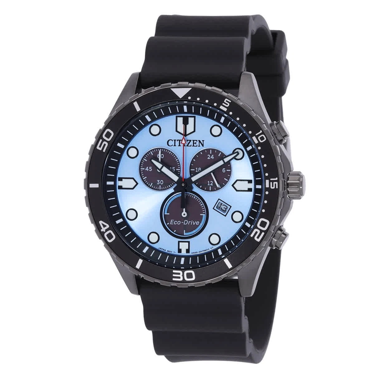 Citizen Chrono Sporty Aqua Chronograph Blue Dial Men s Watch AT2567 18L