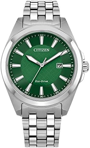 Citizen Men's Eco-Drive Classic Peyton Watch, 3-Hand Date, Sapphire Crystal, Luminous Markers