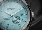 Citizen NJ0180 80M Automatic Green Dail Sapphire Titanium Stainless Steel Watch