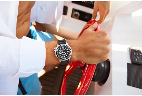 Citizen Promaster Dive Eco Drive Watch  3 Hand Date  ISO Certified  Luminous Hands and Markers  Rotating Bezel